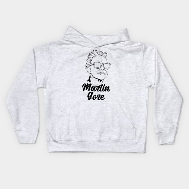 Martin Gore style Classic Kids Hoodie by Hand And Finger